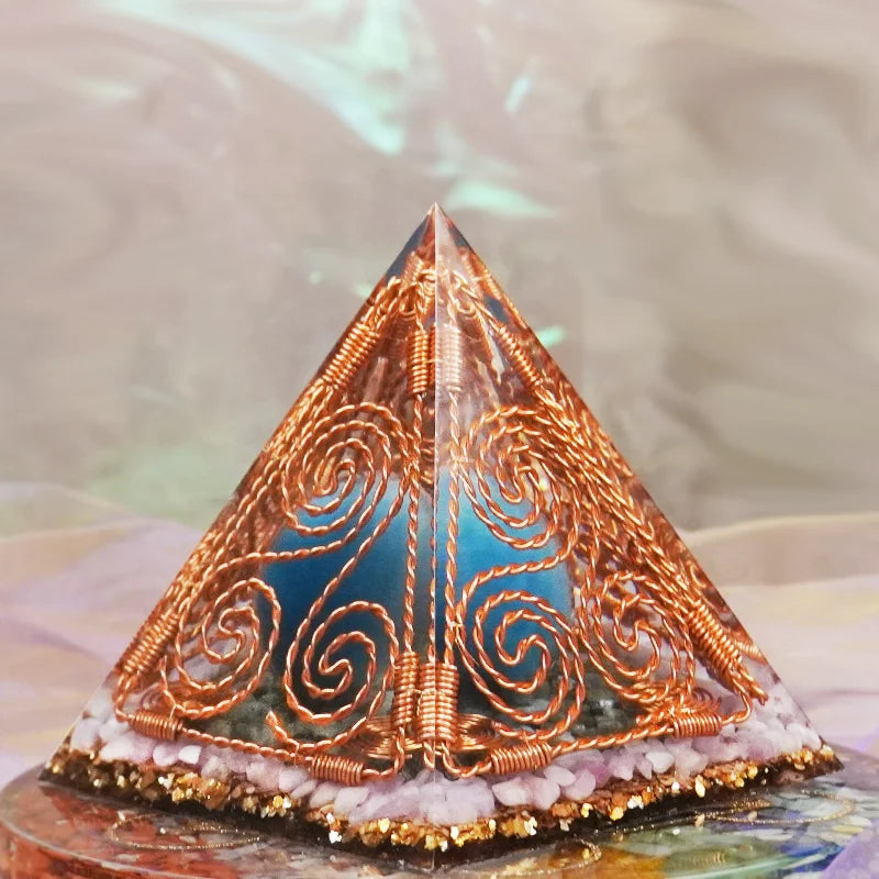 Energy Orgone Copper Pyramid-ToShay.org
