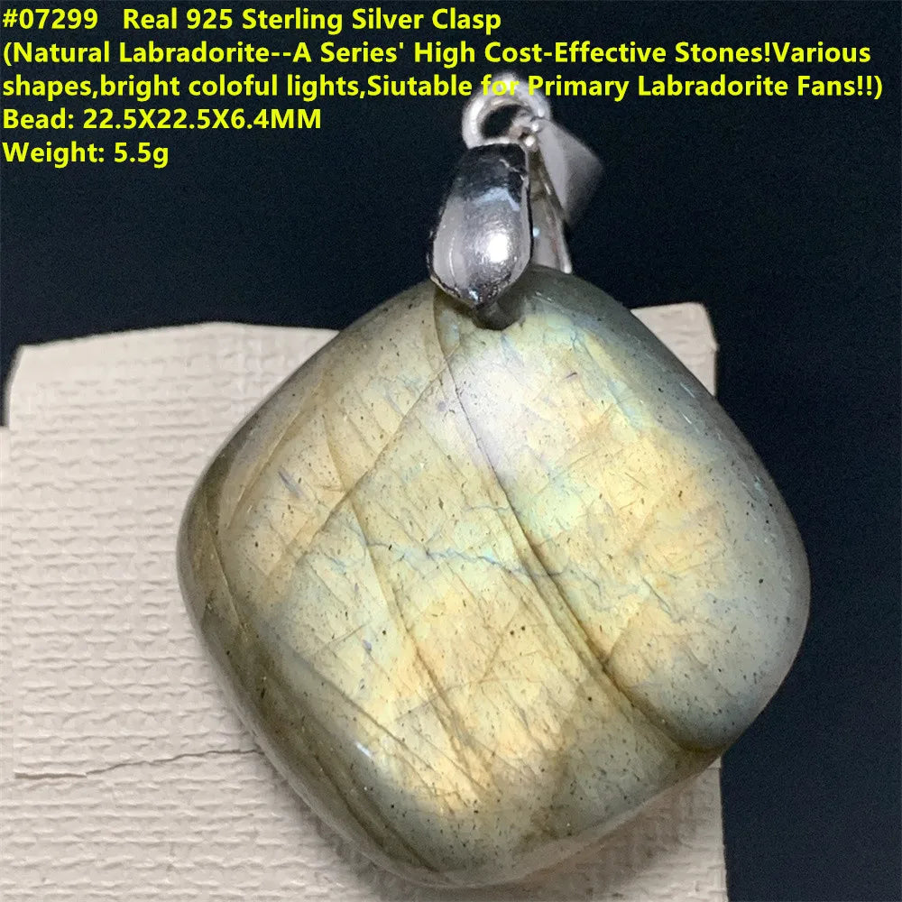 Rainbow Labradorite Pendants-ToShay.org