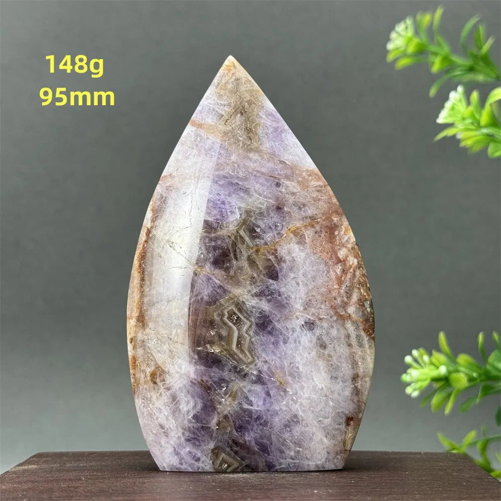 Purple Amethyst Agate Torch-ToShay.org