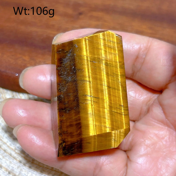 Blue Yellow Tiger Eye Stone-ToShay.org