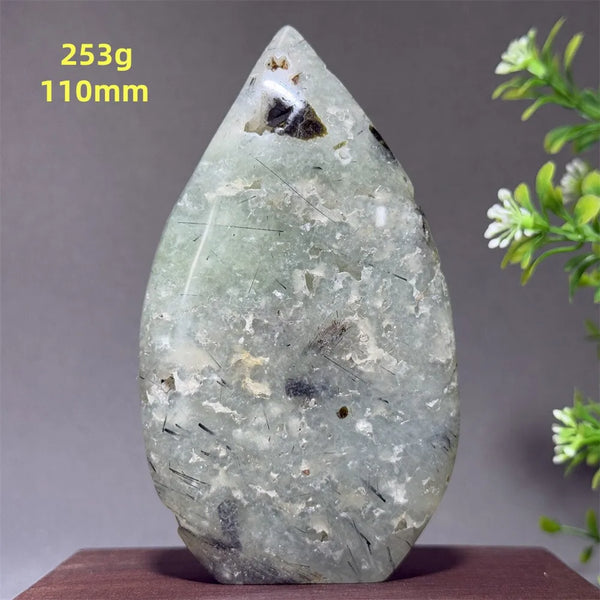 Green Grape Agate Torch-ToShay.org