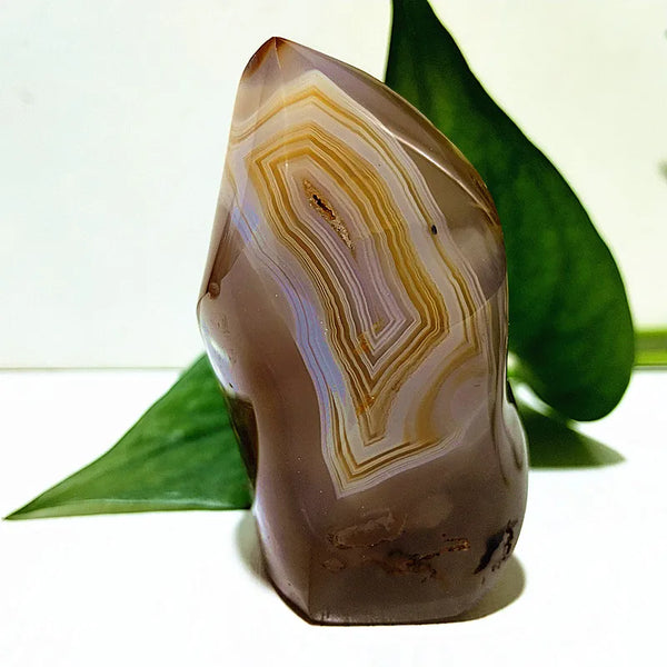 Yellow Moss Agate Flame-ToShay.org