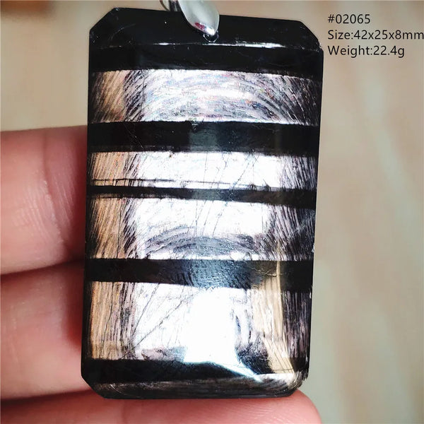 Black Hypersthene Pendant-ToShay.org