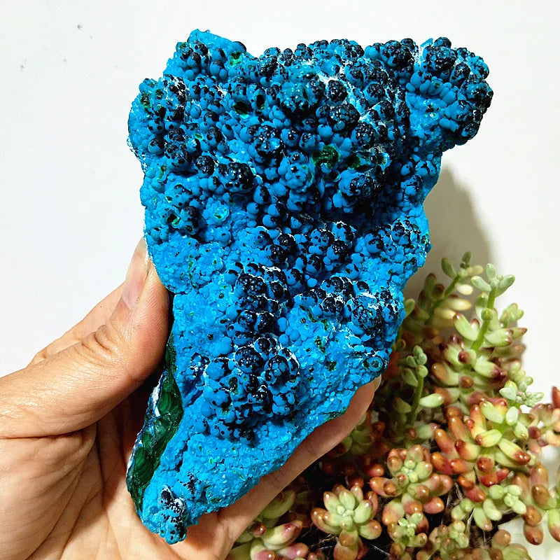 Blue Chrysocolla Crystal-ToShay.org