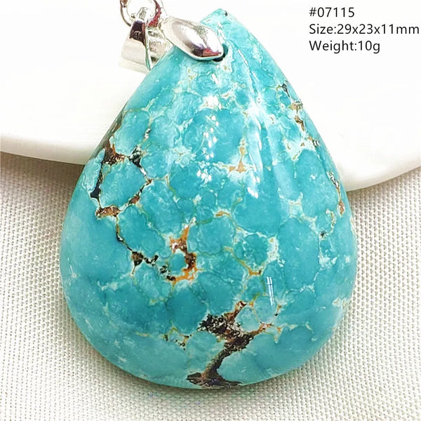 Green Turquoise Pendant-ToShay.org