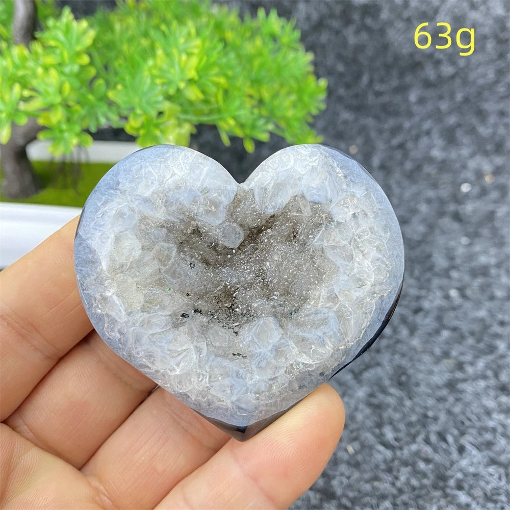 Black Agate Geode-ToShay.org