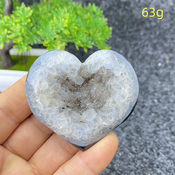 Black Agate Geode-ToShay.org