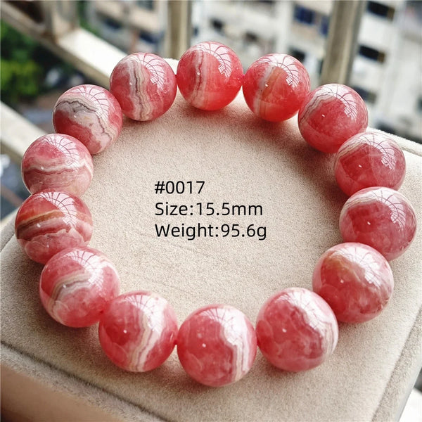Pink Rhodochrosite Bracelet-ToShay.org