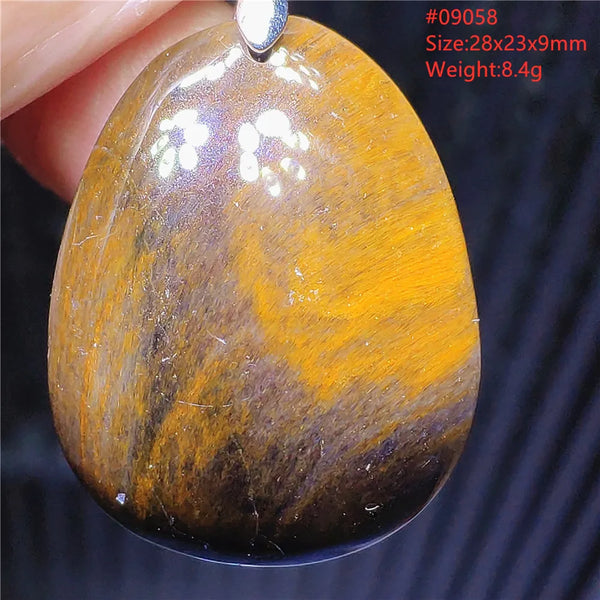 Blue Pietersite Pendant-ToShay.org