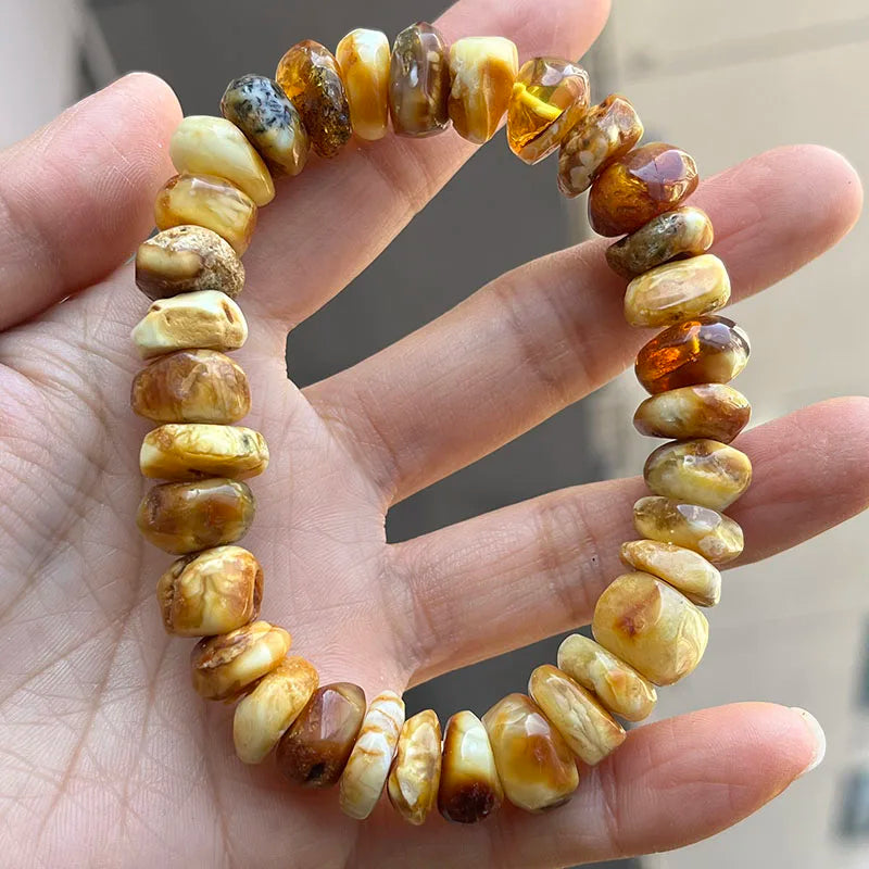 Yellow Amber Bracelet-ToShay.org