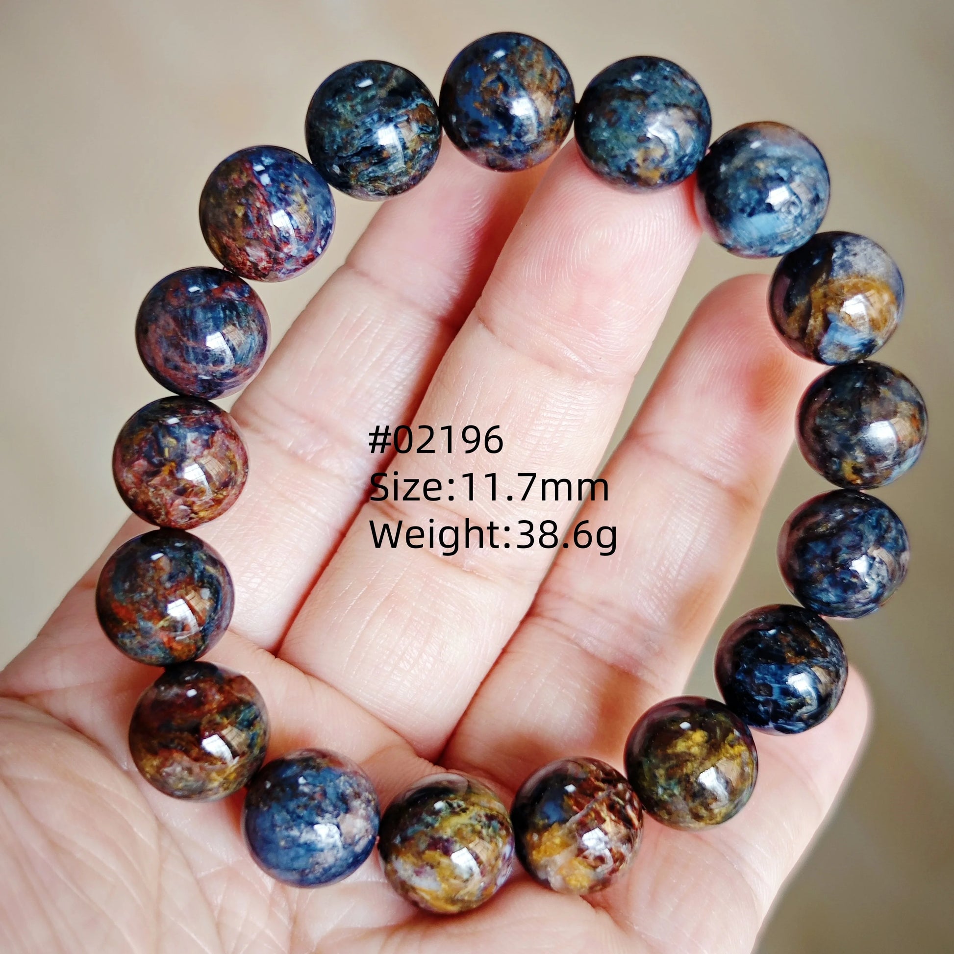 Blue Pietersite Bracelet-ToShay.org