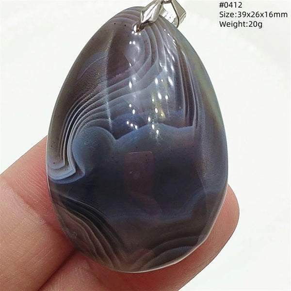 Black Red Agate Pendant-ToShay.org