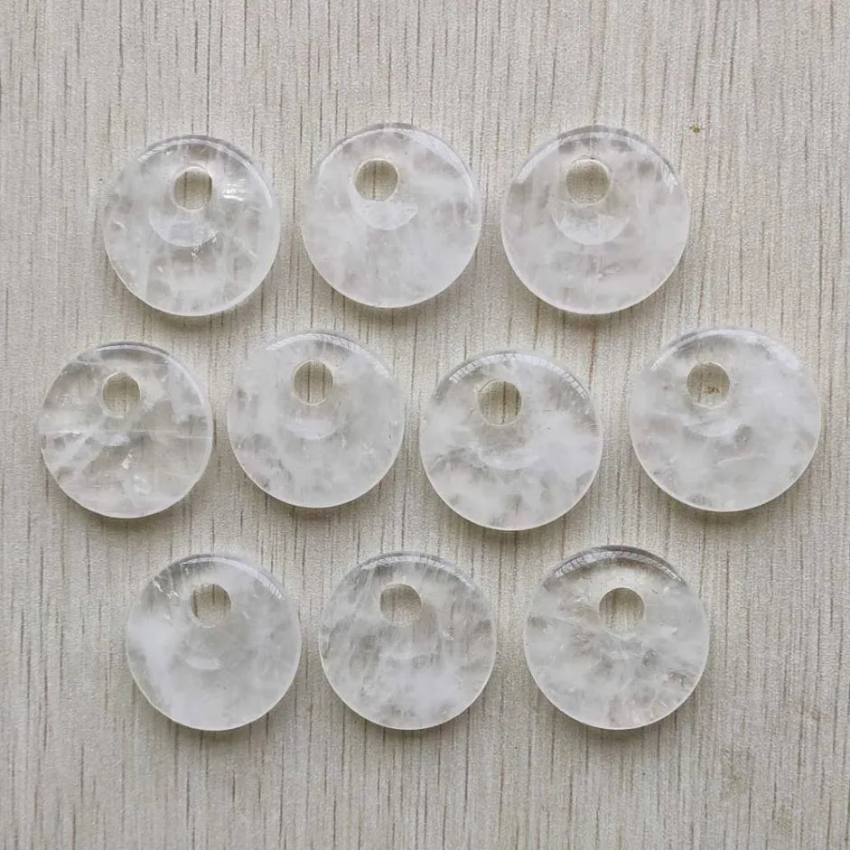 Mixed Crystal Donut Bead-ToShay.org