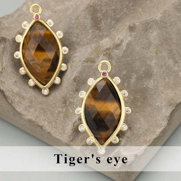 Mixed Crystal Eye Charms-ToShay.org
