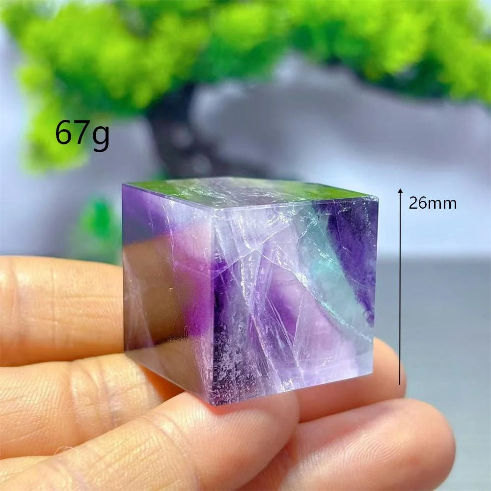 Rainbow Fluorite Diamonds-ToShay.org