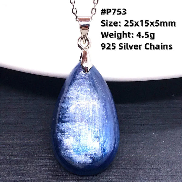 Blue Kyanite Pendant-ToShay.org