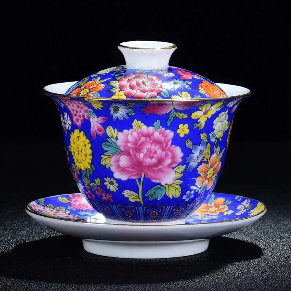 Gaiwan Ceramic Tea Bowls-ToShay.org