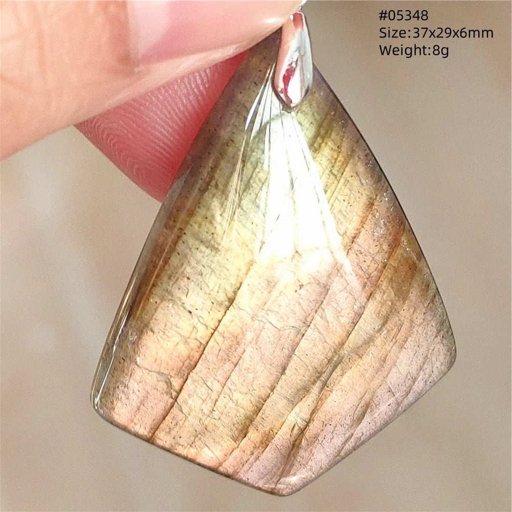 Rainbow Labradorite Pendant-ToShay.org