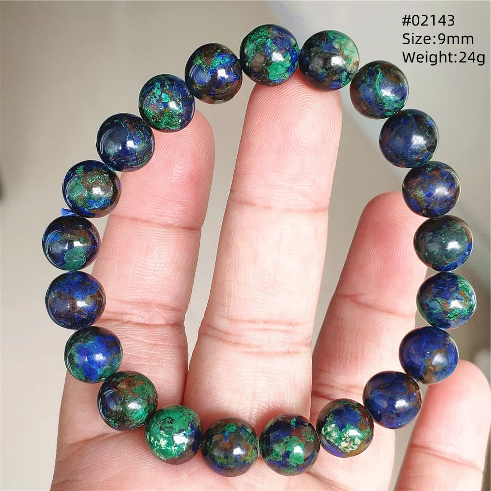 Blue Malachite Azurite Bracelet-ToShay.org