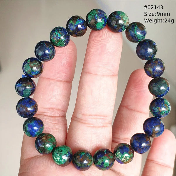 Blue Malachite Azurite Bracelet-ToShay.org