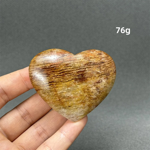 Green Ghost Quartz Heart-ToShay.org