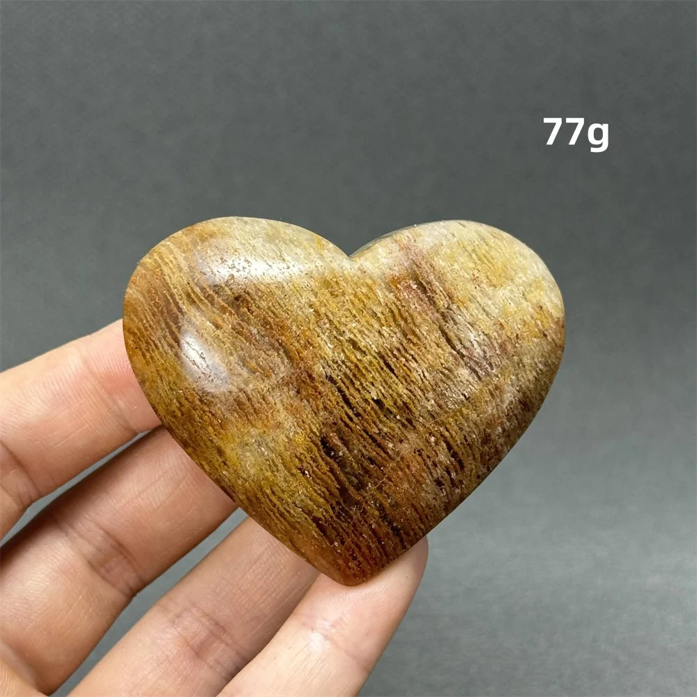 Green Ghost Quartz Heart-ToShay.org