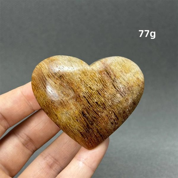 Green Ghost Quartz Heart-ToShay.org
