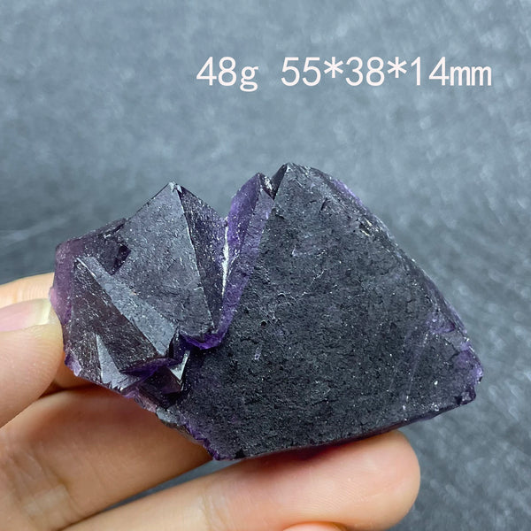Purple Fluorite Crystal-ToShay.org