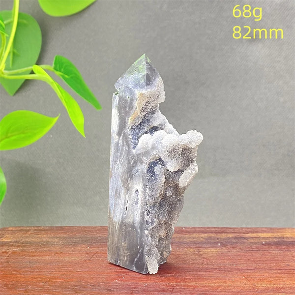 Purple Sphalerite Crystal Tower-ToShay.org