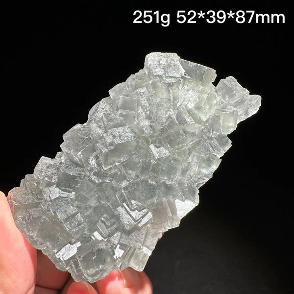 Green Diamond Fluorite Crystal-ToShay.org