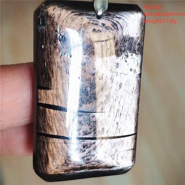 Black Hypersthene Pendant-ToShay.org