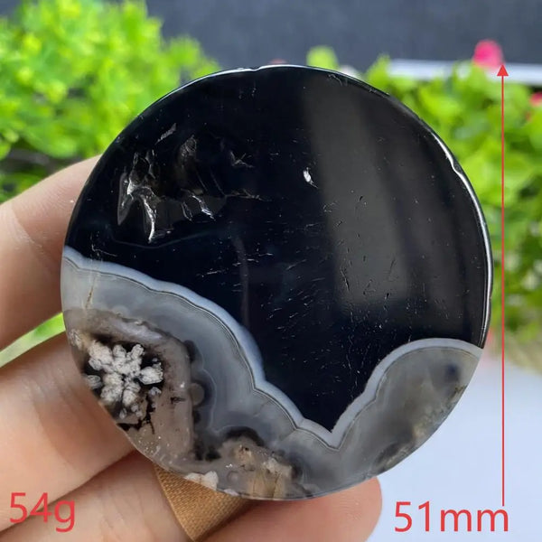 Black Agate Slice-ToShay.org