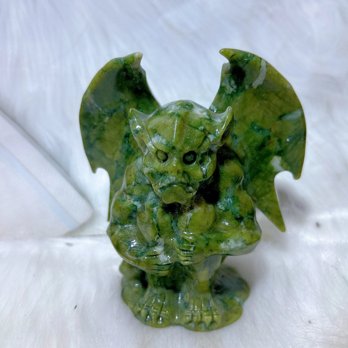 Green Jasper Gargoyle-ToShay.org