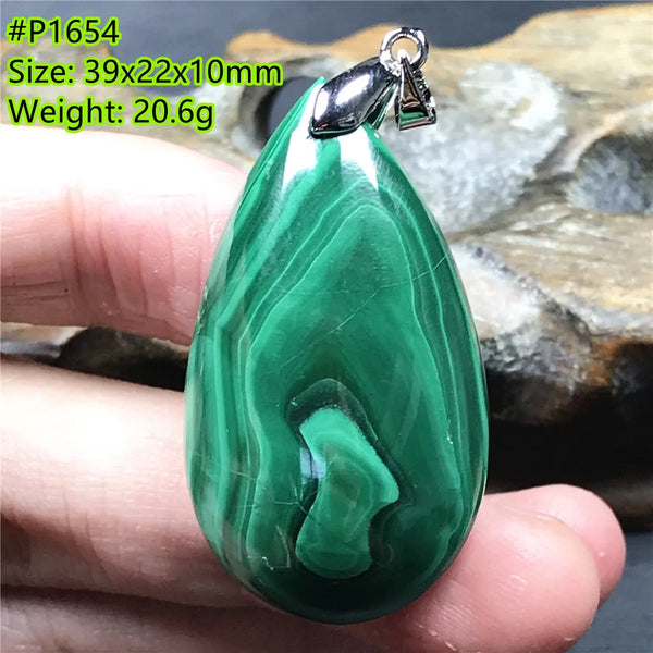 Green Malachite Pendant-ToShay.org