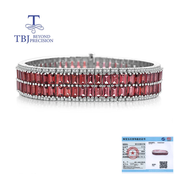 Red Garnet Bracelet-ToShay.org