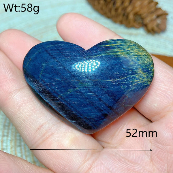 Blue Tiger Eye Heart-ToShay.org