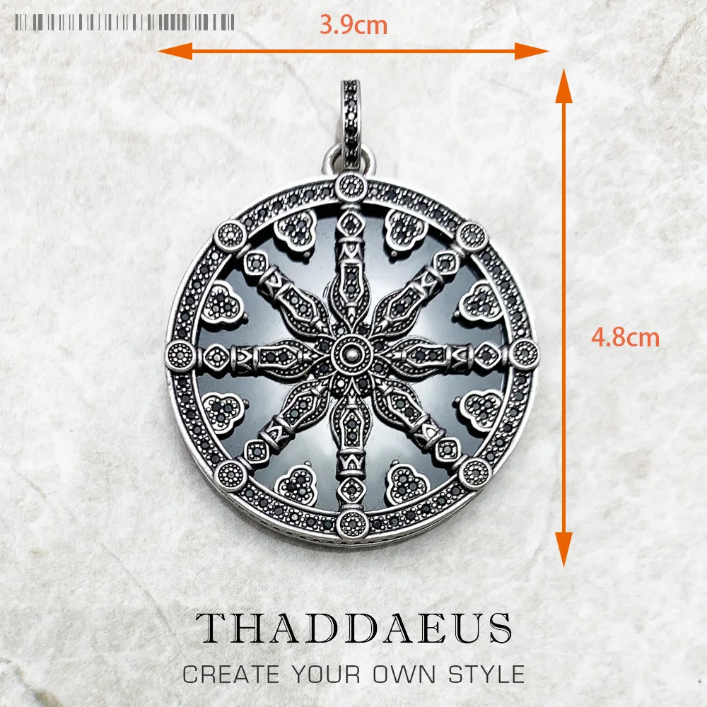Silver Compass Amulet-ToShay.org