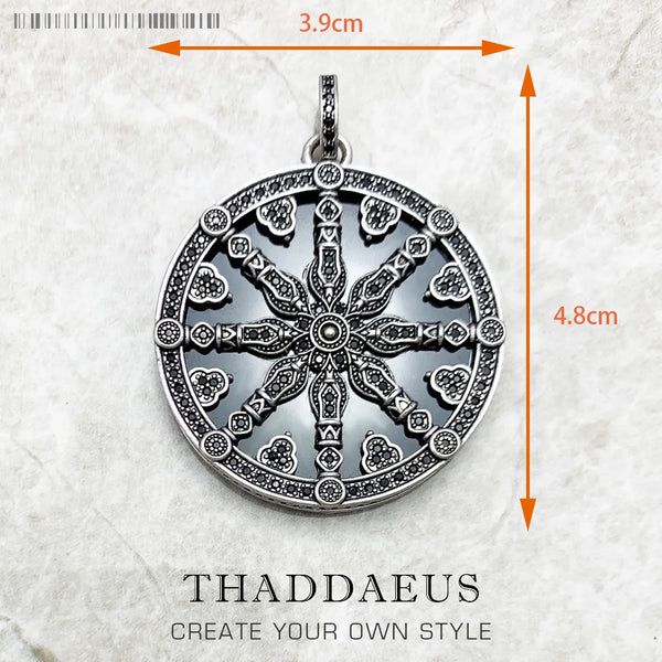 Silver Compass Amulet-ToShay.org