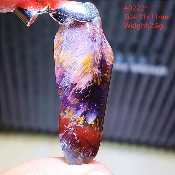 Red Auralite Pendant-ToShay.org