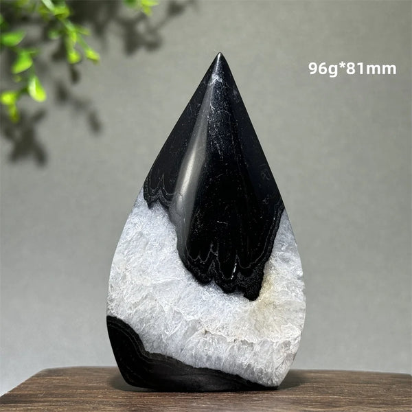 Black Agate Torch-ToShay.org
