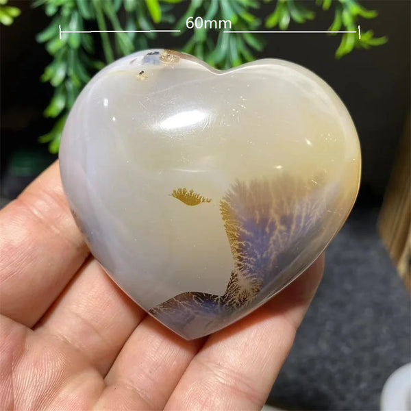 White Ink Moss Tree Agate-ToShay.org