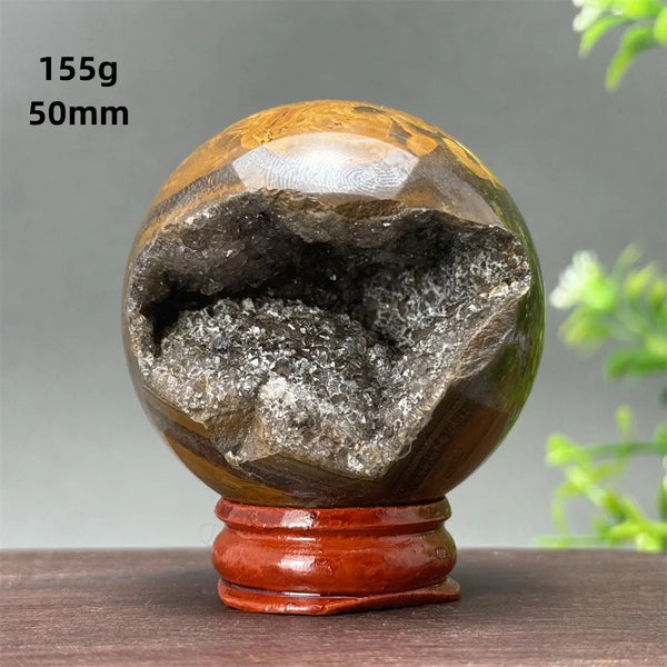 Ocean Jasper Geode Ball-ToShay.org