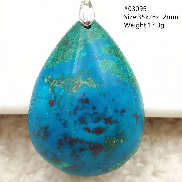 Blue Green Malachite Pendant-ToShay.org