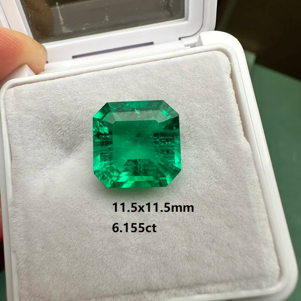 Green Crystal Cut Emerald-ToShay.org