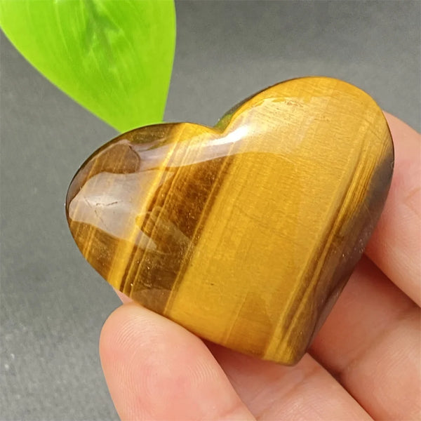 Yellow Tiger Eye Heart-ToShay.org