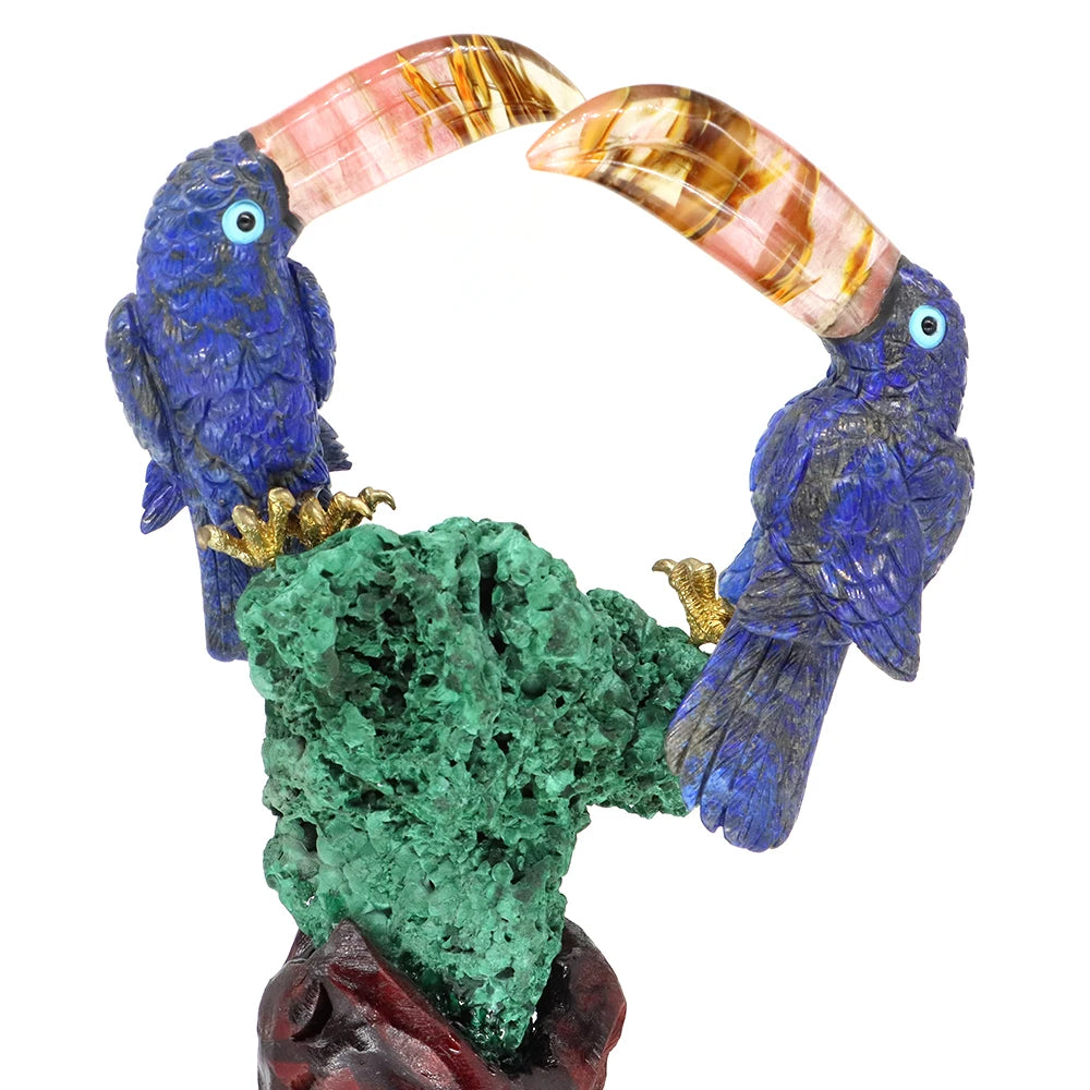 Lapis Lazuli Malachite Toucan-ToShay.org