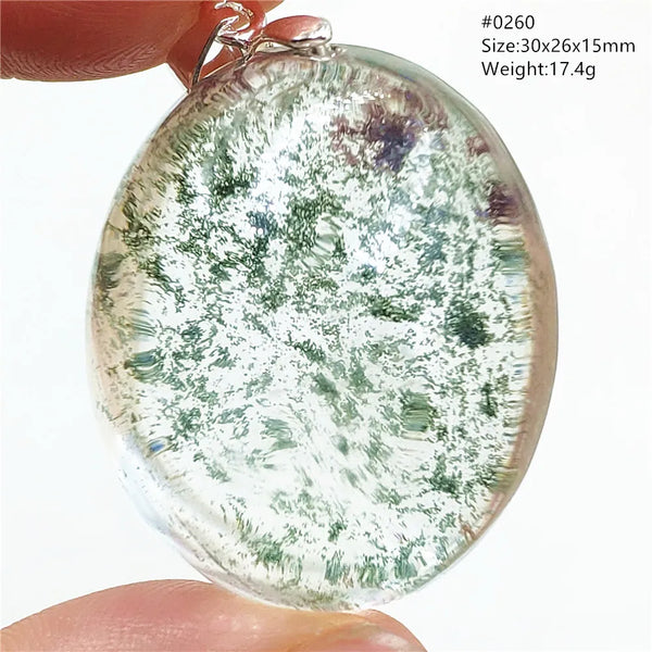 Green Phantom Quartz Pendant-ToShay.org