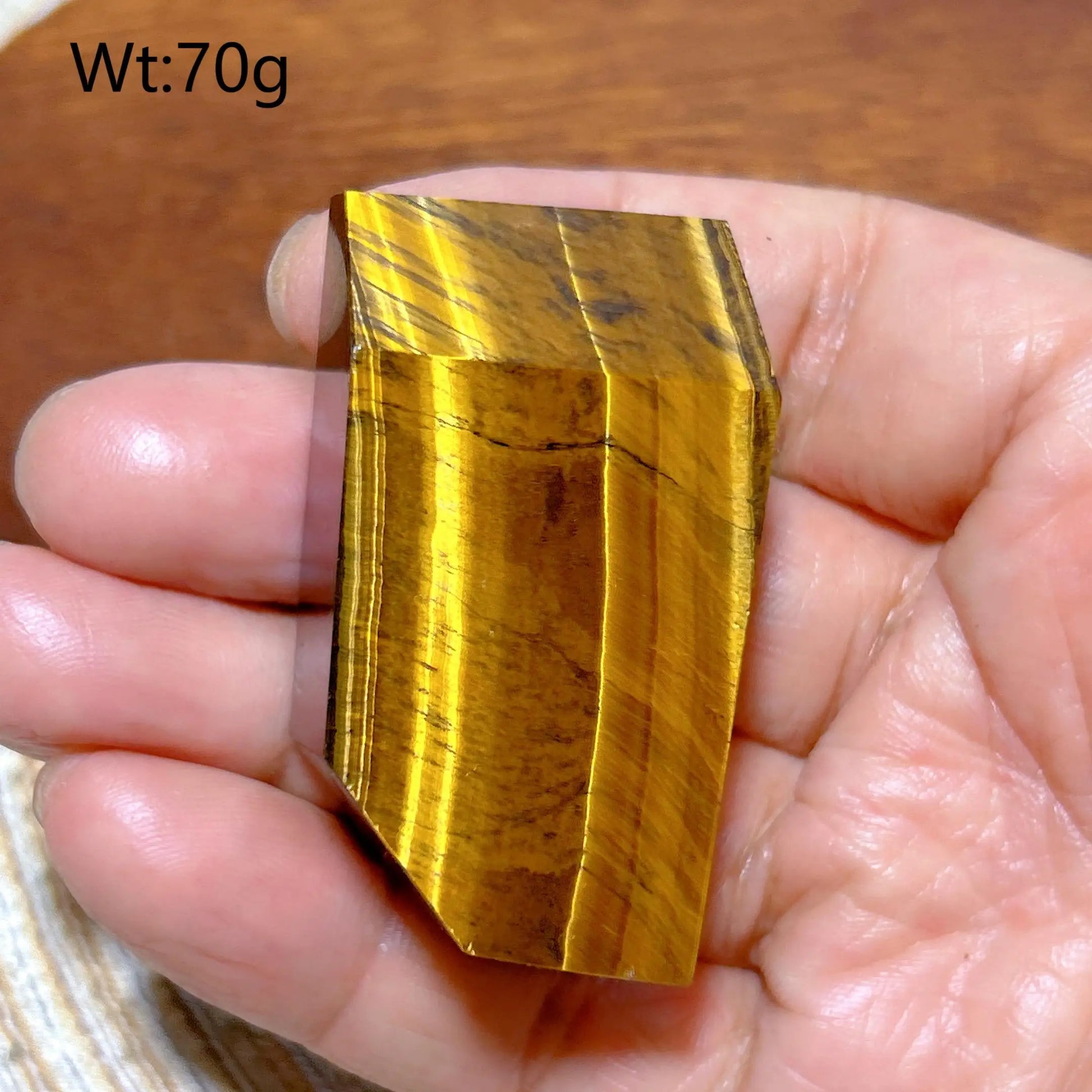 Blue Yellow Flash Tiger Eye-ToShay.org