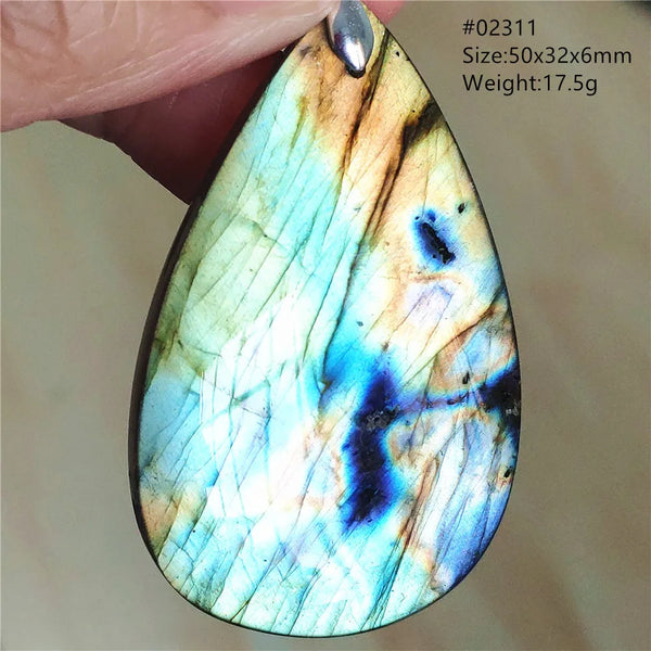 Blue Labradorite Pendant-ToShay.org