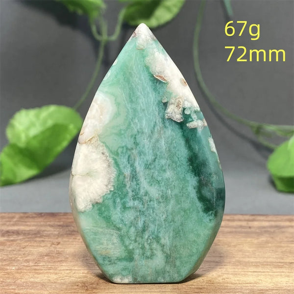 Green Cherry Blossom Agate-ToShay.org